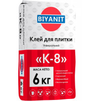 Віяніт Клей для плитки К-8 універсальний 6кг.
