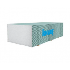 Гіпсокартон KNAUF вологостійкий 12.5*1200*2500 мм.(3м.кв.)