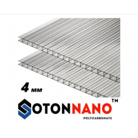 Полікарбонат SOTON NANO (6000*2100) 4мм прозорий