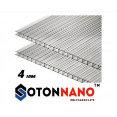 Полікарбонат SOTON NANO (6000*2100) 4мм прозорий
