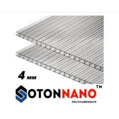 Полікарбонат SOTON NANO (6000*2100) 4мм прозорий