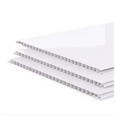 Панель (вагонка) ПВХ 25см Білий глянель А03 (L- 6,00м)