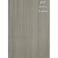 Панель (вагонка) ПВХ 25см Клен сірий Д07 (L- 6,00м)
