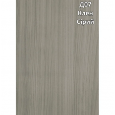 Панель (вагонка) ПВХ 25см Клен сірий Д07 (L- 6,00м)
