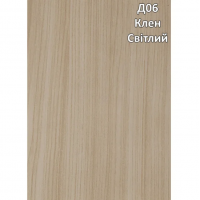 Панель (вагонка) ПВХ 25см Клен світлий Д06 (L- 6,00м)