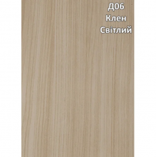 Панель (вагонка) ПВХ 25см Клен світлий Д06 (L- 6,00м)
