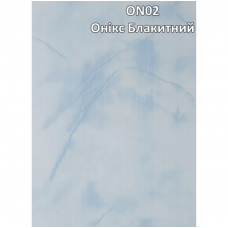 Панель (вагонка) ПВХ 25см Онікс блакитний (L- 6,00м)