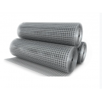 Сітка зварна оцинкована 50*50 метал 30м.кв. ( d 1,2мм.)