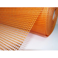 Сітка скловолоконна Фасадна лугостійка 5*5 Жовта Olympіc Technology 160г/м.кв. (50м.кв)